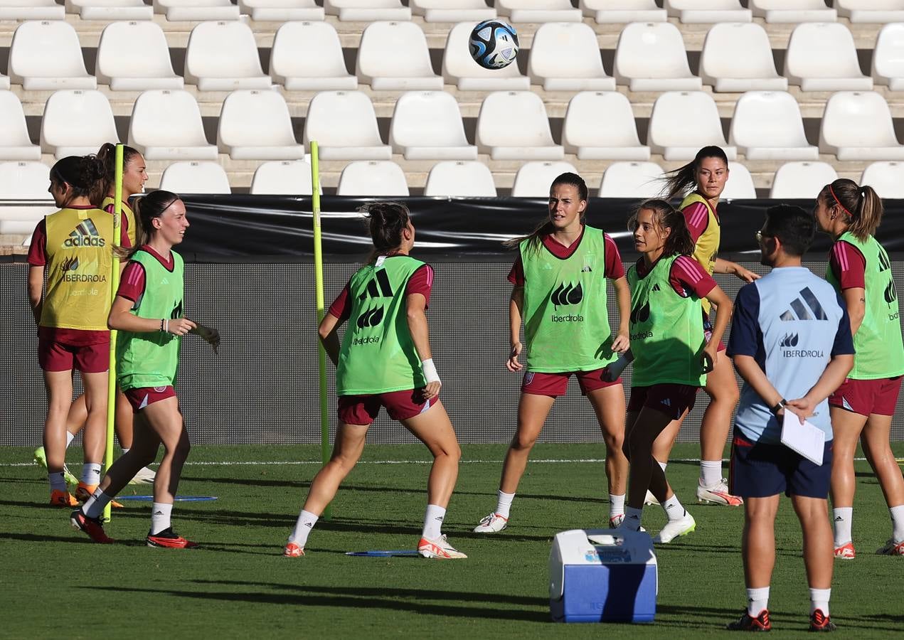 Las mejores imágenes del entrenamiento de España en El Arcángel