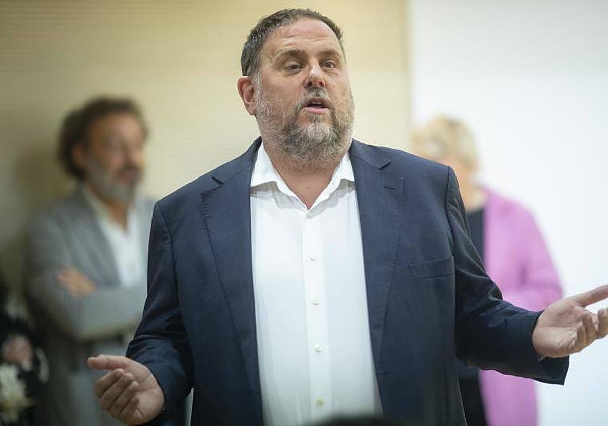 El líder de ERC, Oriol Junqueras