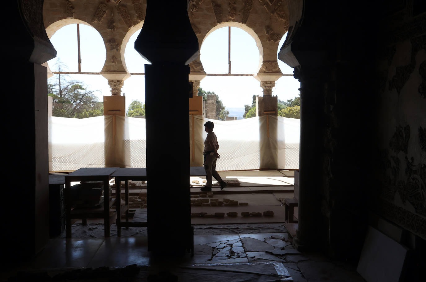 El imponente Salón Rico de Medina Azahara, en imágenes