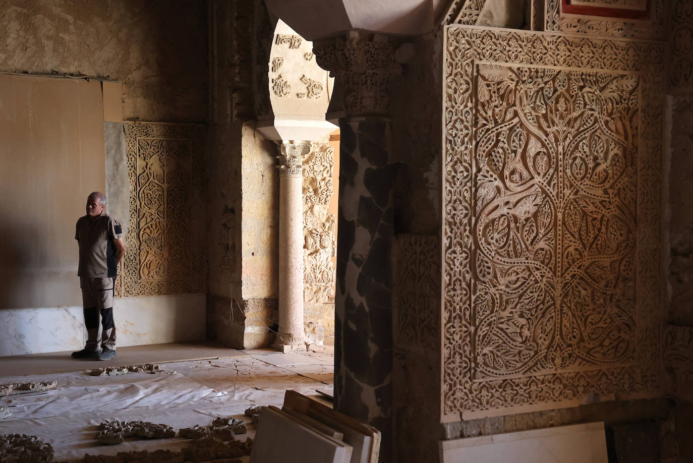 El imponente Salón Rico de Medina Azahara, en imágenes