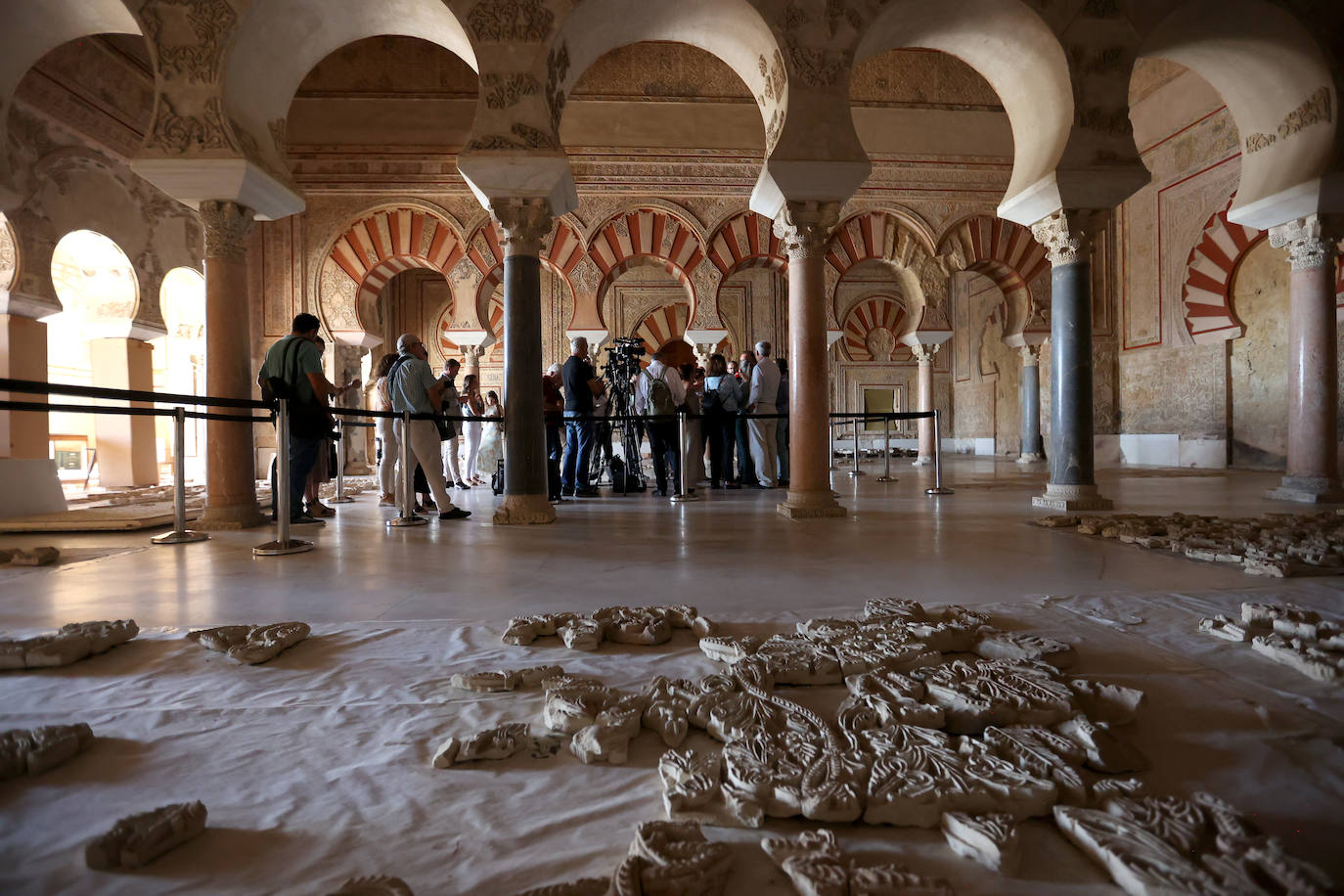 El imponente Salón Rico de Medina Azahara, en imágenes