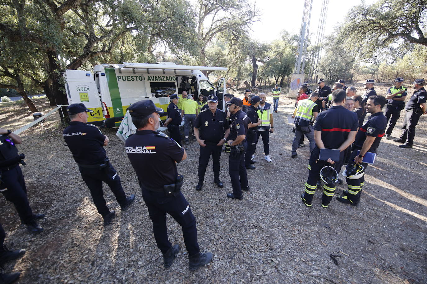 En imágenes, la búsqueda en Los Morales de la joven desaparecida en Córdoba