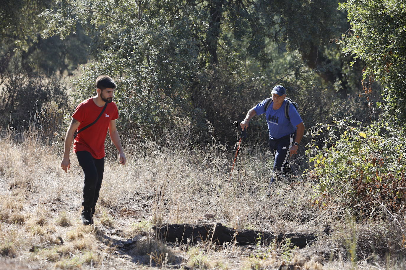 En imágenes, la búsqueda en Los Morales de la joven desaparecida en Córdoba