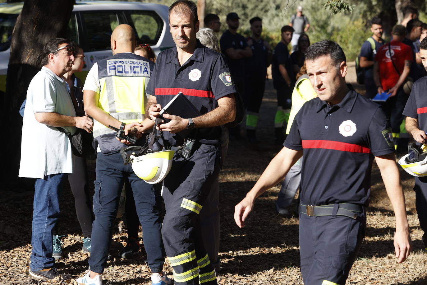 En imágenes, la búsqueda en Los Morales de la joven desaparecida en Córdoba