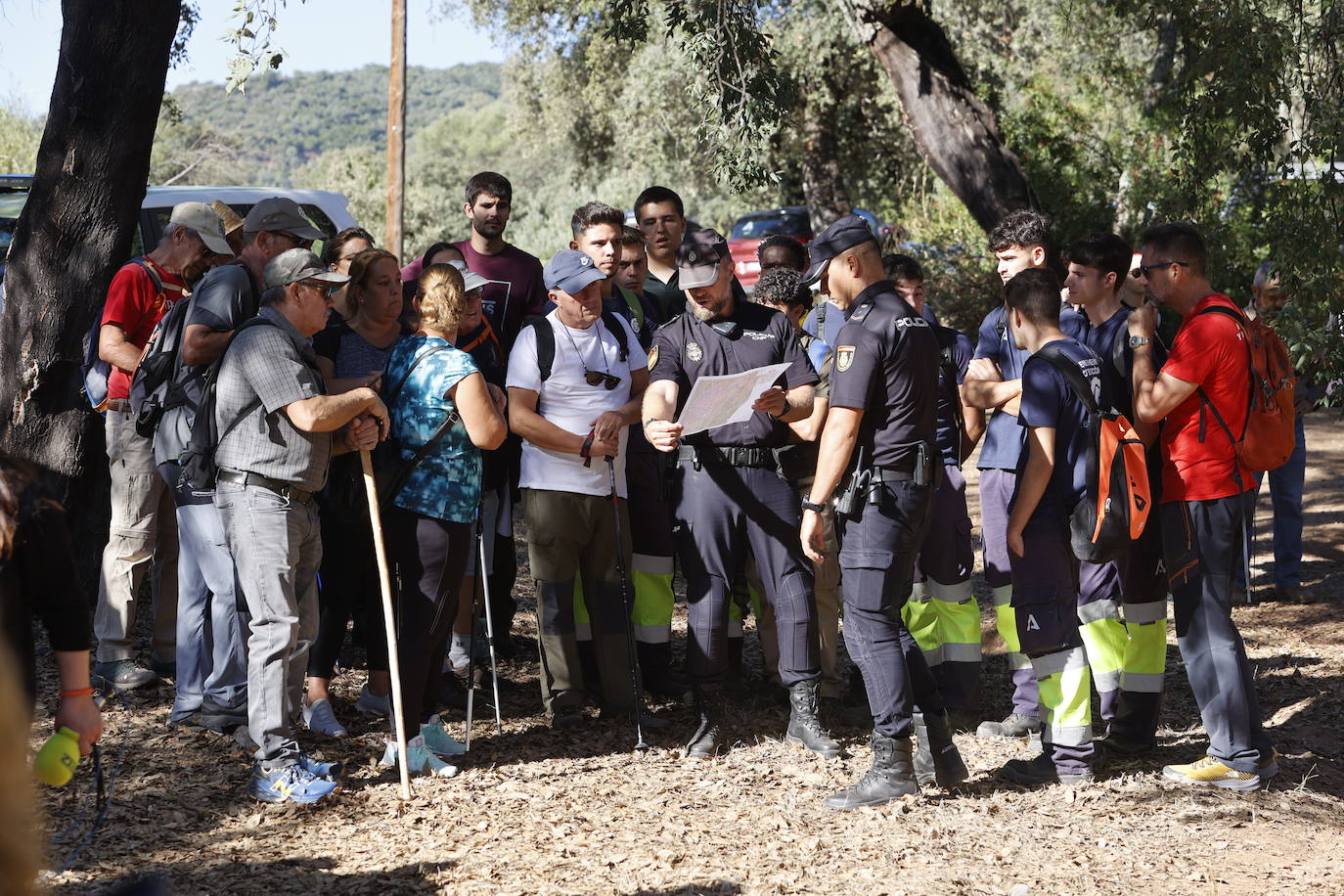 En imágenes, la búsqueda en Los Morales de la joven desaparecida en Córdoba