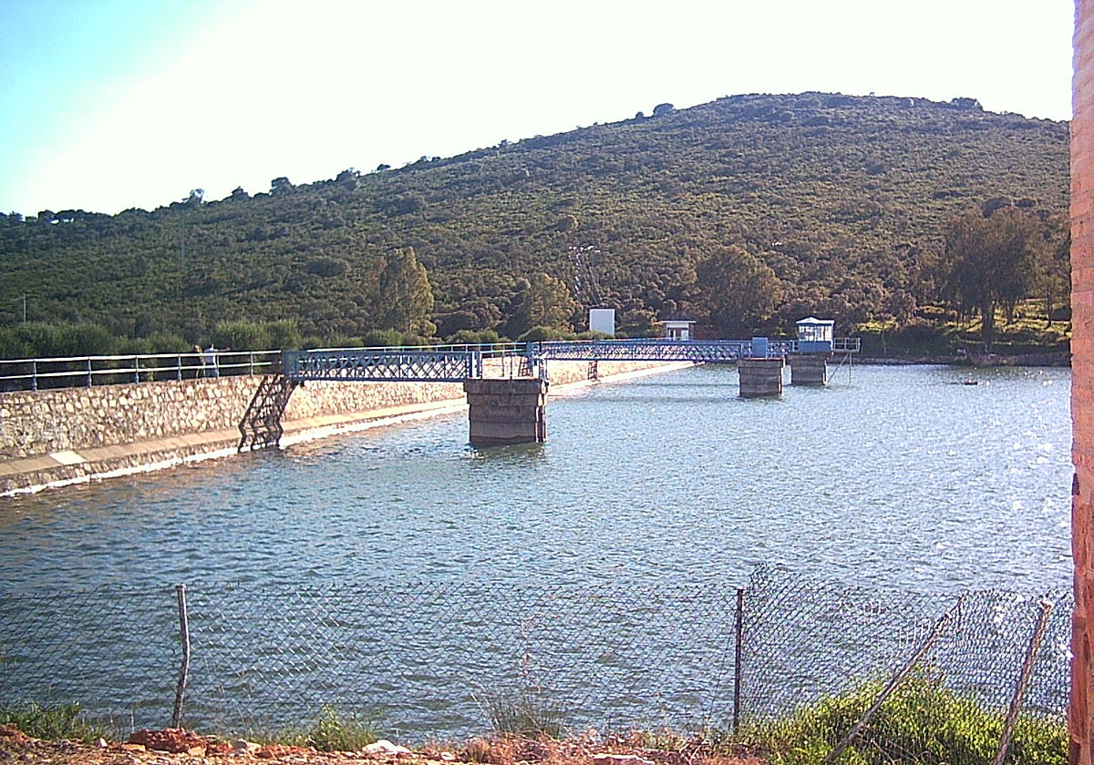 embalse de Gasset en Fernán Caballero (Ciudad Real)