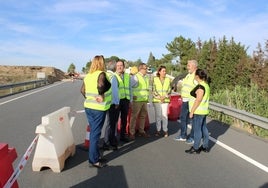 Comienzan las obras para reparar en Chozas de Canales la carretera de la provincia de Toledo por la DANA