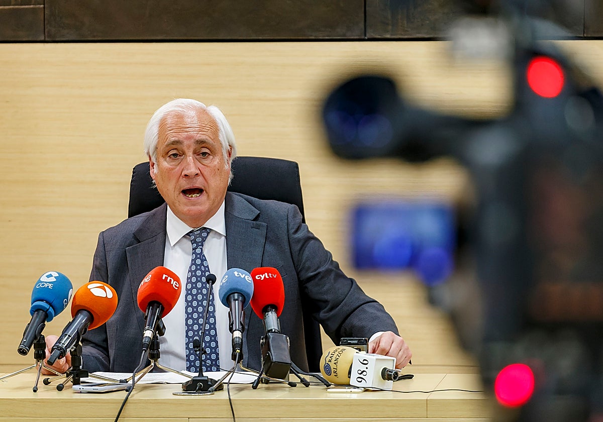 Imagen de archivo del presidente del TSJ de Castilla y León