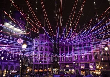 Las luces navideñas de Madrid costarán 4,3 millones, un 7,5% más por la subida de precios