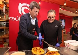 Mazón garantiza el apoyo institucional para que la gastronomía valenciana se mantenga como «referente de calidad, innovación y riqueza»