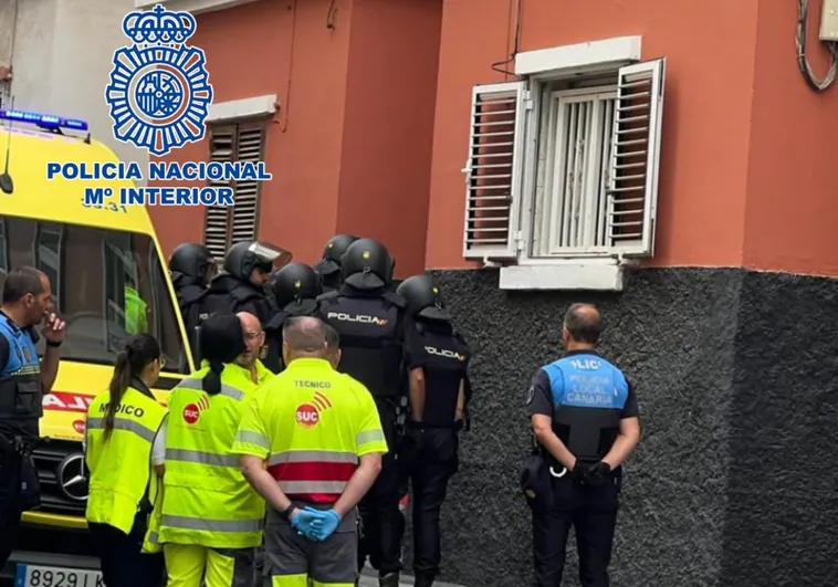 Intervención en Schamann, donde una mujer arrojaba objetos a la carretera