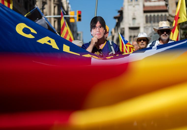 Puigdemont: «El 1-O pertenece al pueblo. No nos resignamos a la 'pax' autonómica»