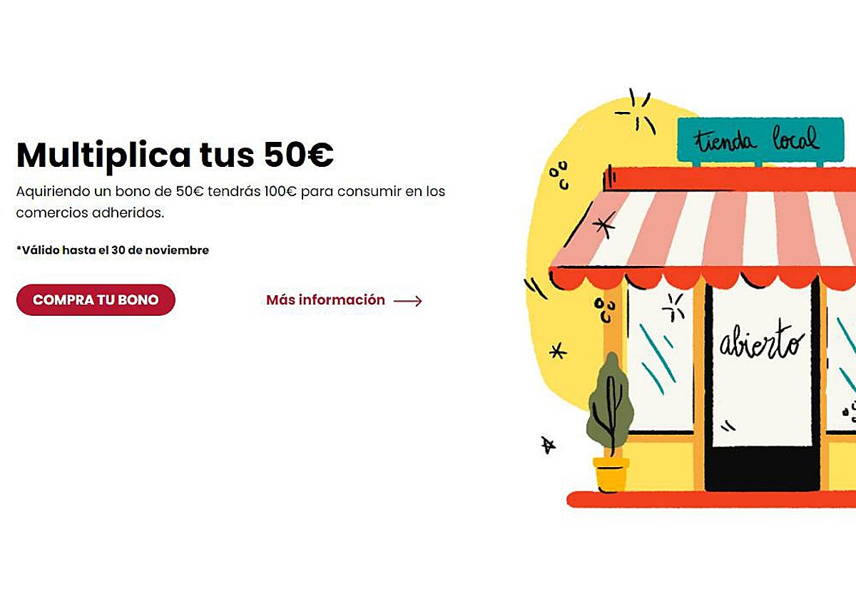 Bono Comercio Valencia 2023: el colapso de la web deja 23.000 tarjetas sin vender