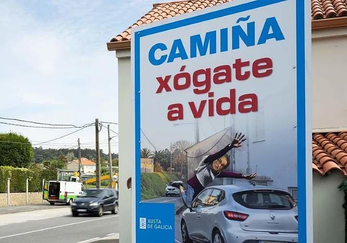 Imagen de la campaña institucional puesta en marcha por el Ayuntamiento de Oleiros