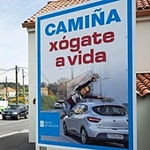 Condenan al Ayuntamiento de Oleiros por una campaña que simula el atropello de una conselleira