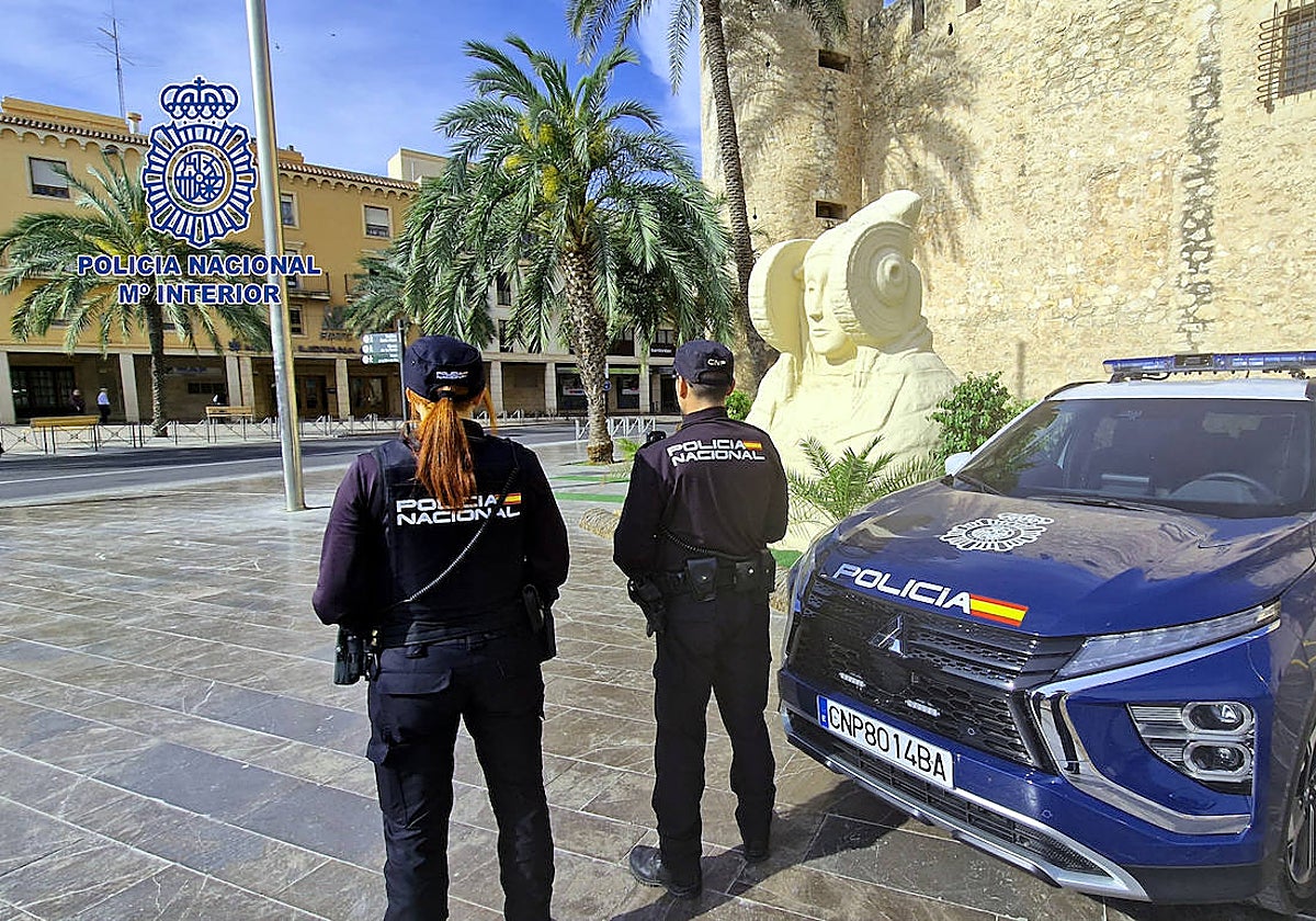 Imagen de archivo de la Policía Nacional en Elche