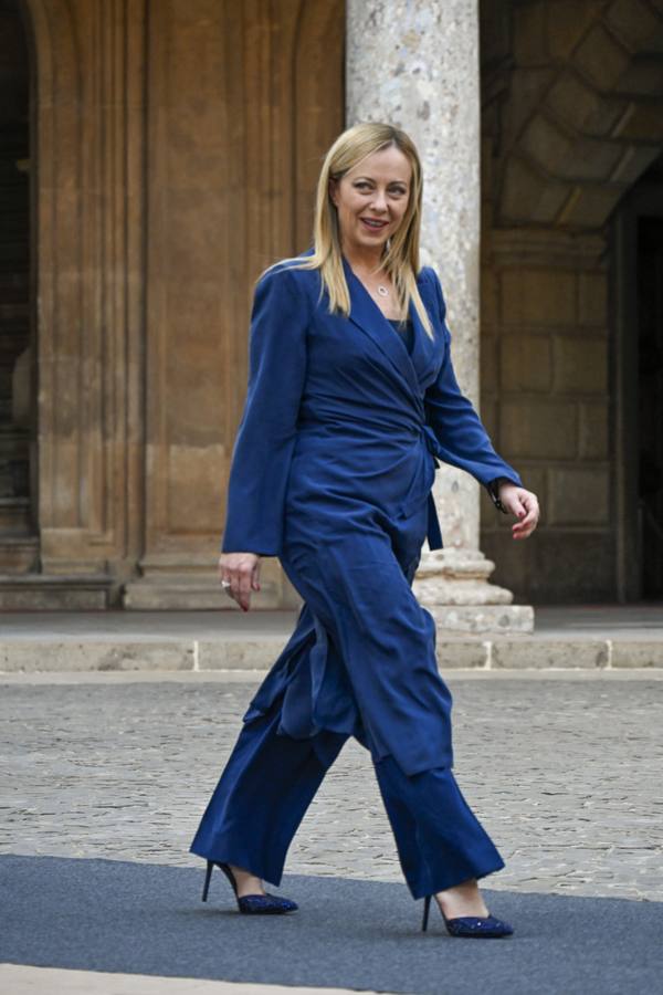 La primera ministra italiana, Giorgia Meloni