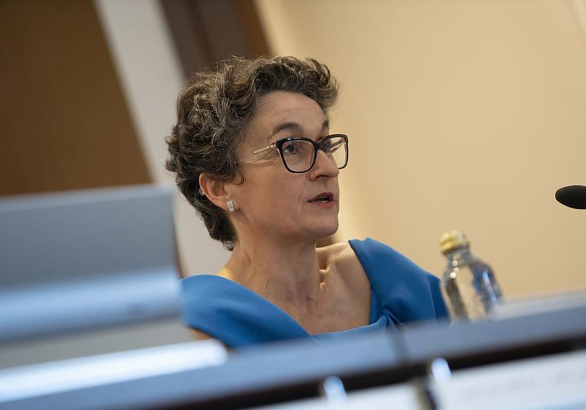 La presidenta de la Autoridad Portuaria de Valencia (APV), Mar Chao