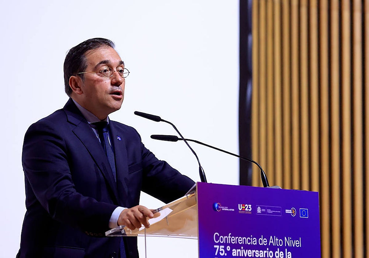 El ministro de Asuntos Exteriores, José Manuel Albares