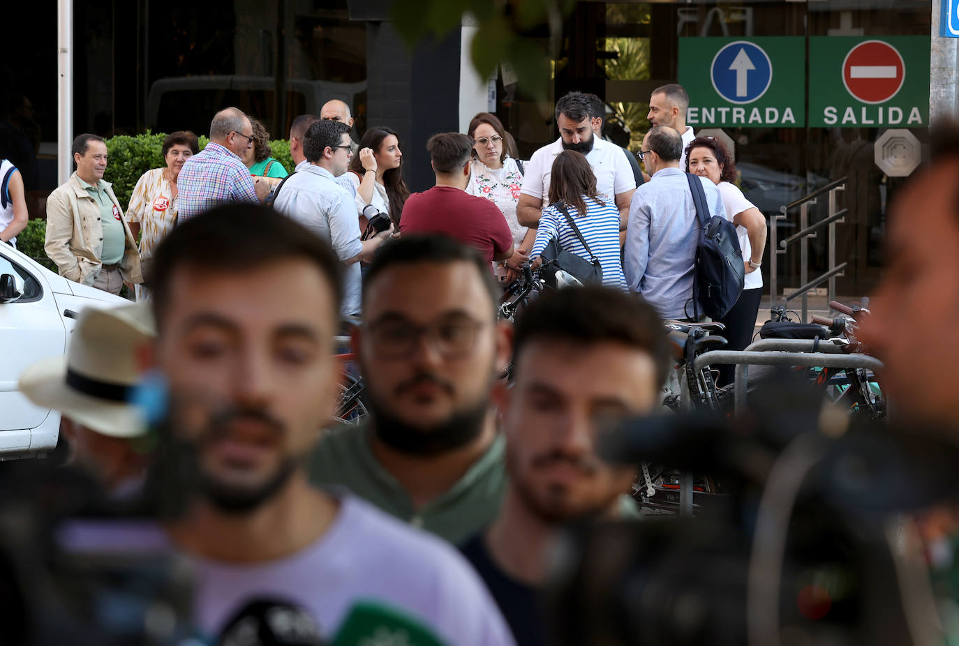 Fotos: La protesta por el retraso en el cobro del bono de alquiler joven