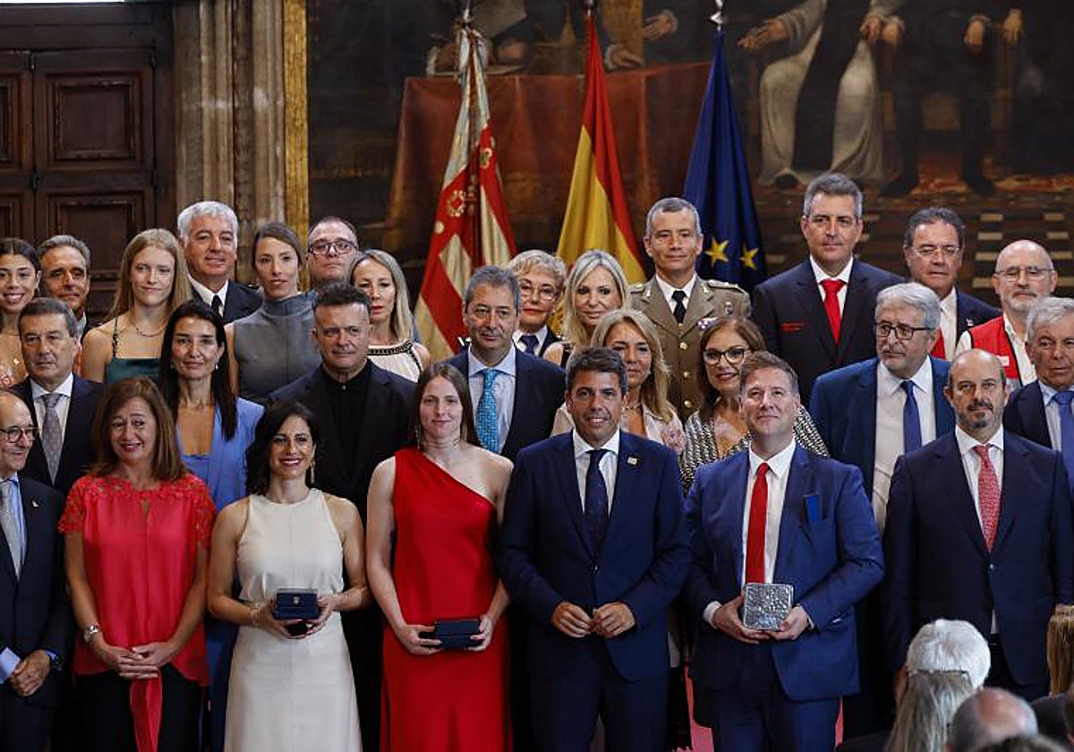 El Gobierno valenciano entrega sus distinciones con motivo del 9 d'Octubre