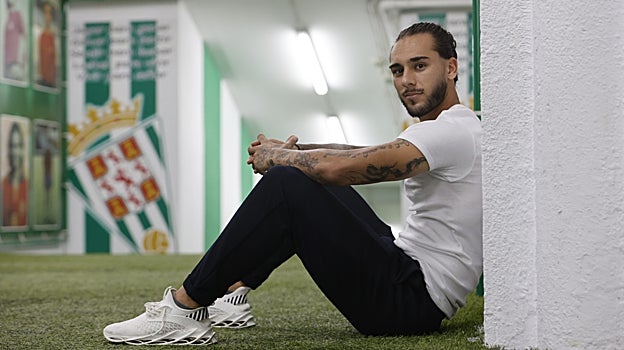 Dragisa Gudelj en la zona mixta de El Arcángel