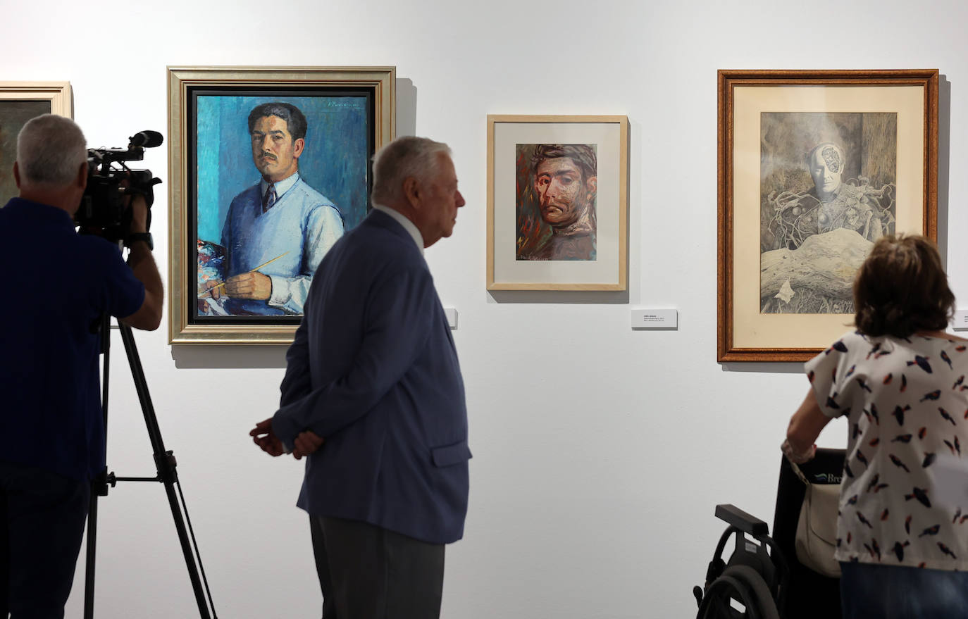 Fotos: la exposición sobre autorretratos de la Real Academia de Córdoba