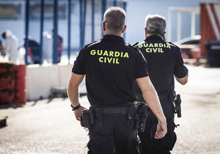 Imagen de archivo de agentes de la Guardia Civil