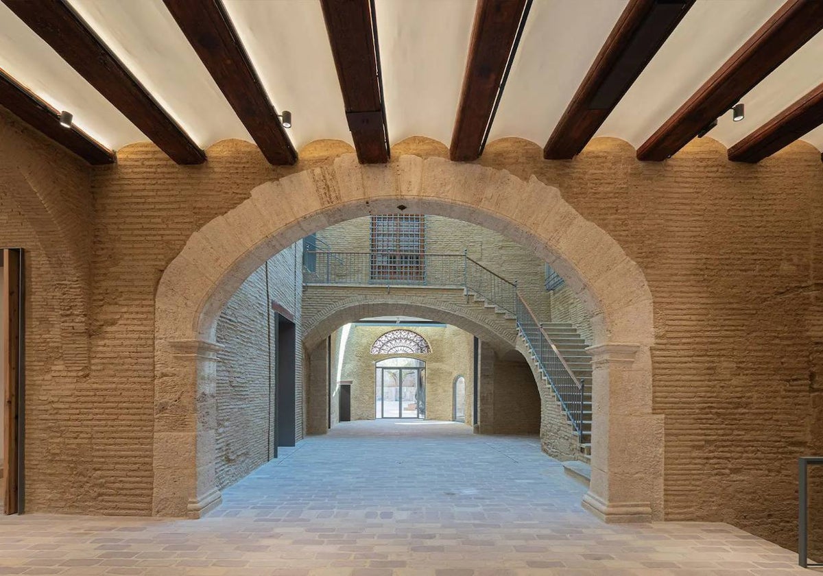 Imagen del interior del Centro de Arte Hortensia Herrero
