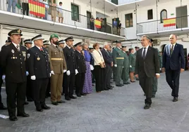 Devia elogia en Talavera la vocación, la valentía y el elevado sentido del deber de la Guardia Civil