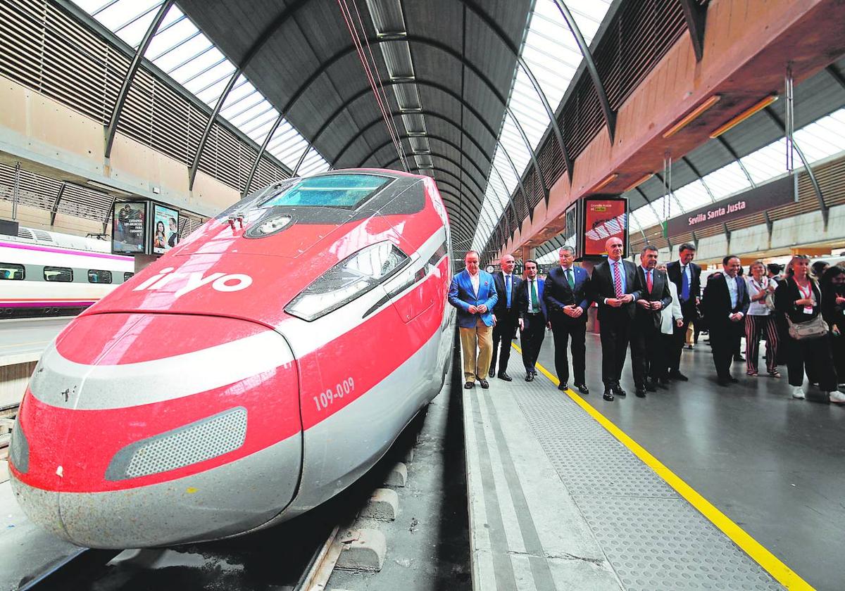 Primer tren Iryo que partió de la estación de Córdoba