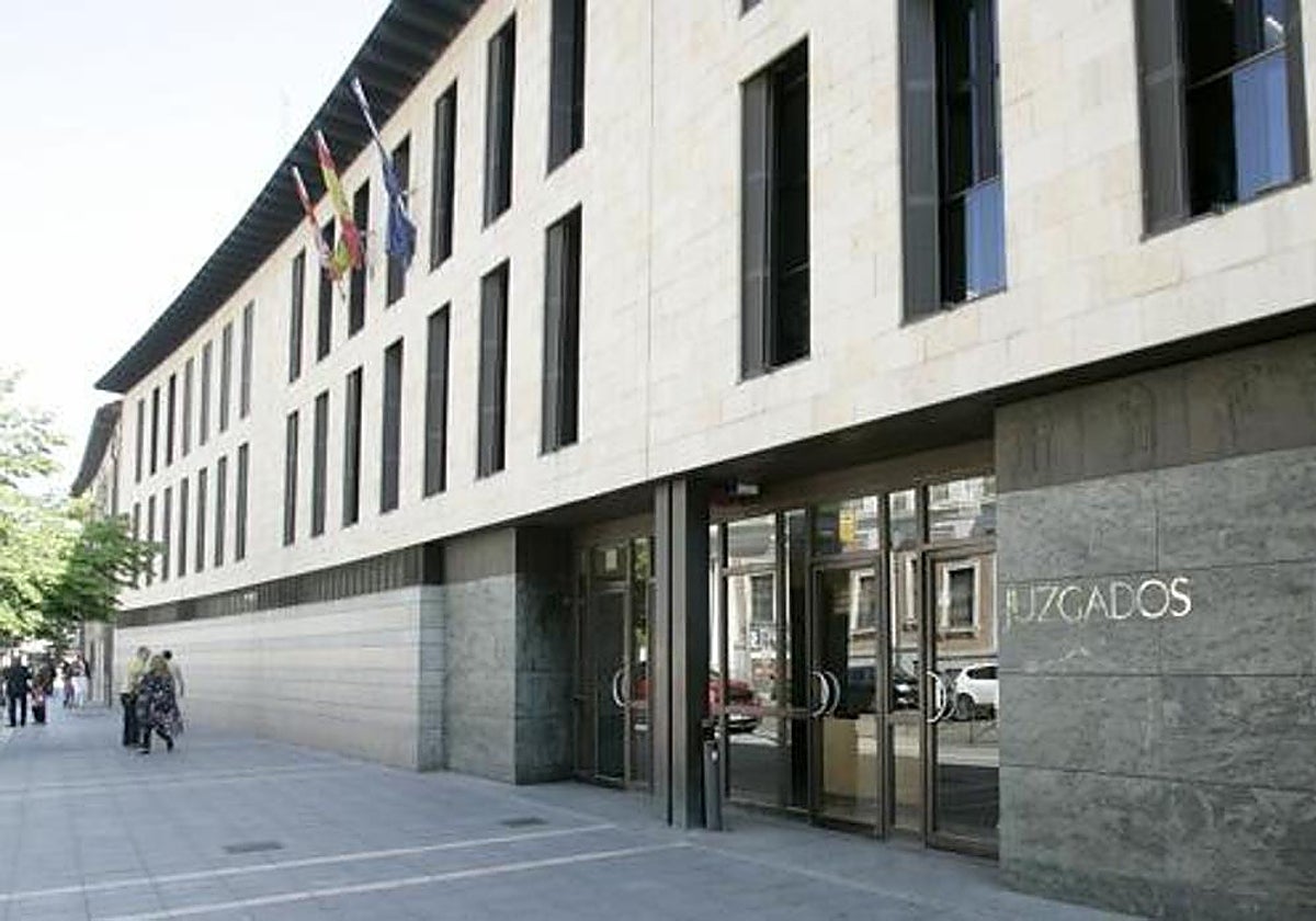 Exterior de los juzgados de Valladolid