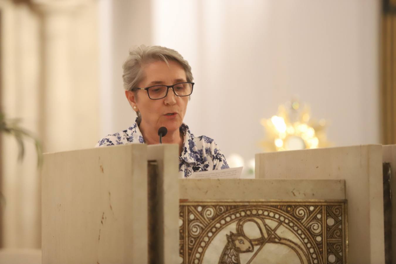 Fotos: la multitudinaria oración por Álvaro Prieto en la iglesia de las Esclavas de Córdoba