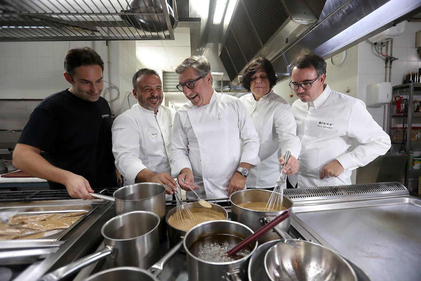 Fotos: La cena de Paco Morales y sus amigos en el Córdoba Califato Gourmet