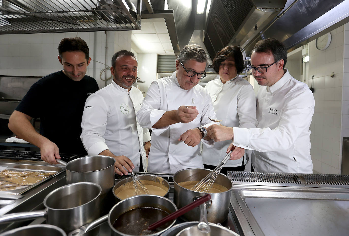 Fotos: La cena de Paco Morales y sus amigos en el Córdoba Califato Gourmet