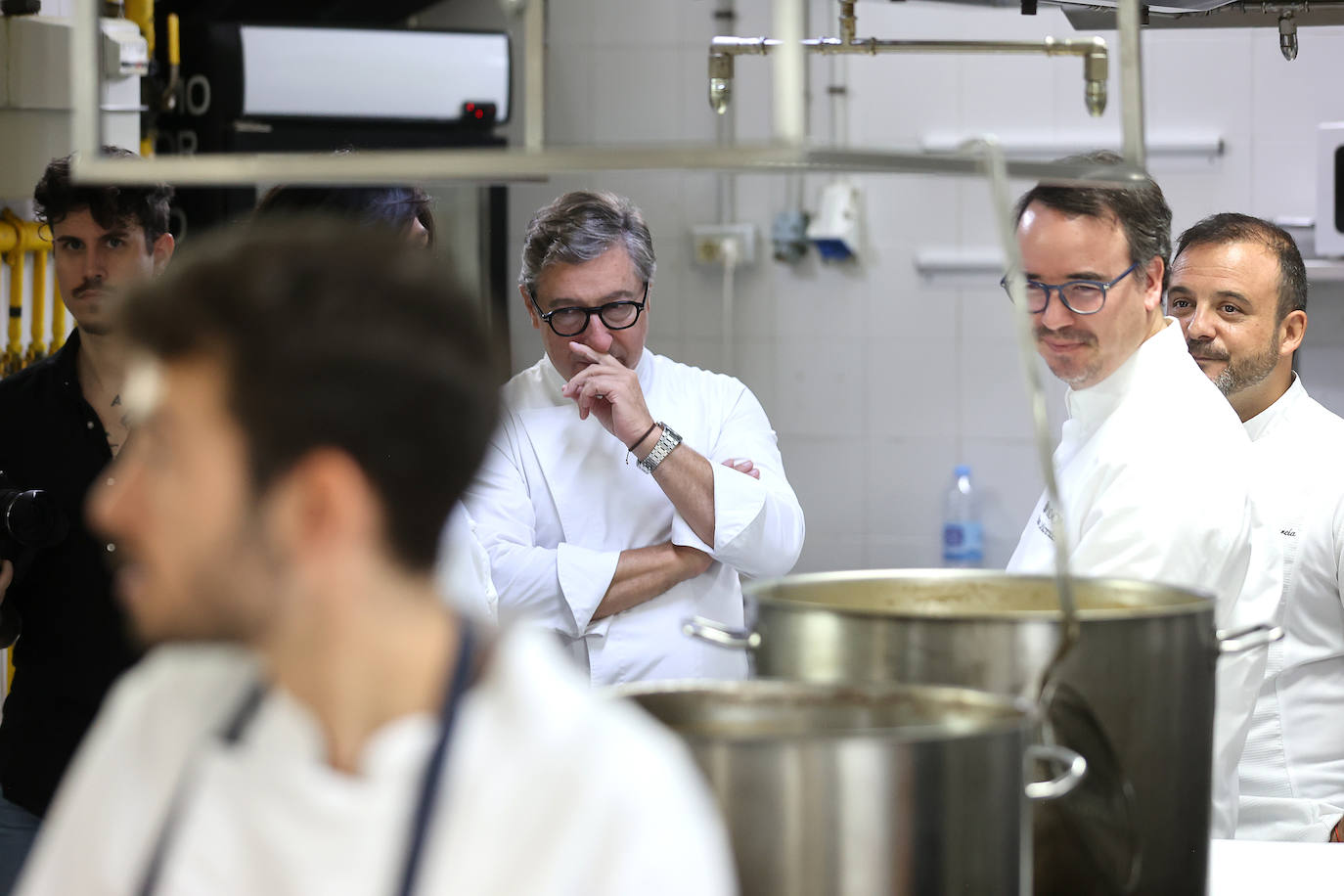 Fotos: La cena de Paco Morales y sus amigos en el Córdoba Califato Gourmet