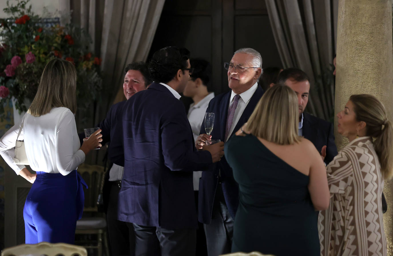 Fotos: La cena de Paco Morales y sus amigos en el Córdoba Califato Gourmet