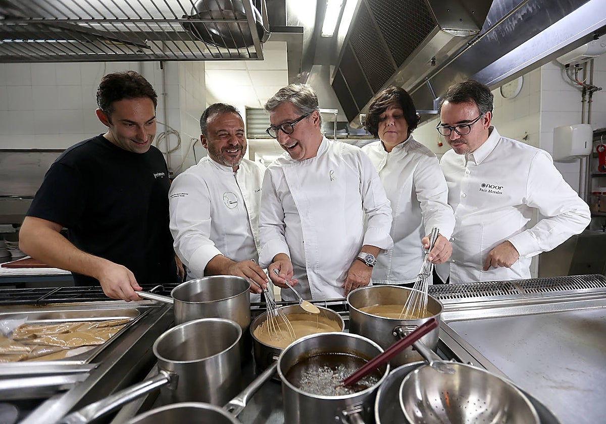 Fotos: La cena de Paco Morales y sus amigos en el Córdoba Califato Gourmet