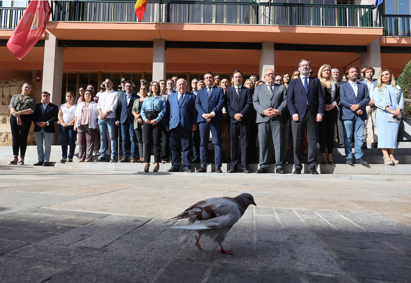 Fotos: Los emotivos minutos de silencio en memoria de Álvaro Prieto