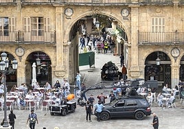 La plaza Mayor de Salamanca, 'plató' de Bollywood