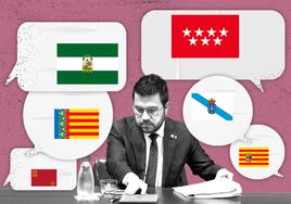 La España autonómica se rebela contra Sánchez y Aragonès en el Senado