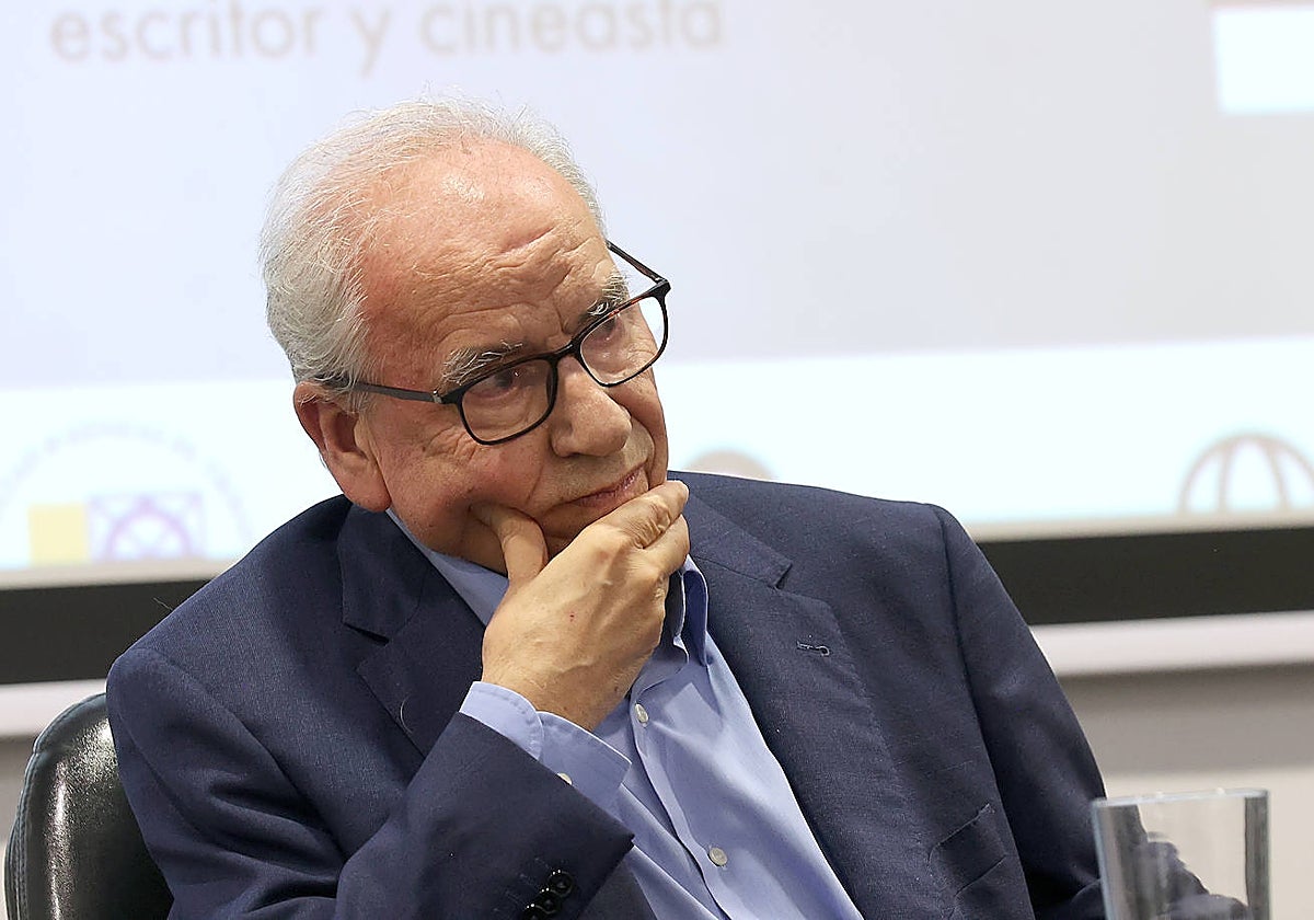 Alfonso Guerra, este jueves en la Facultad de Ciencias del Trabajo de Córdoba