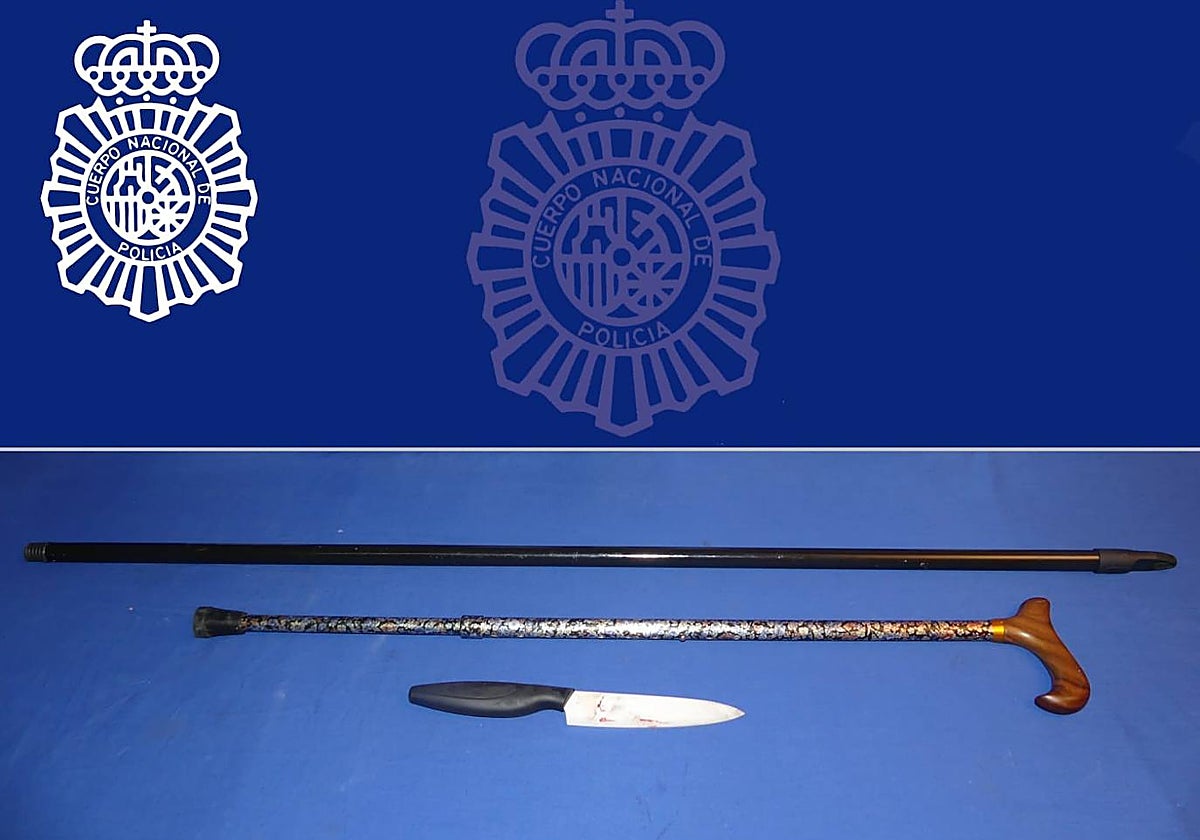 Armas utilzadas en la agresión