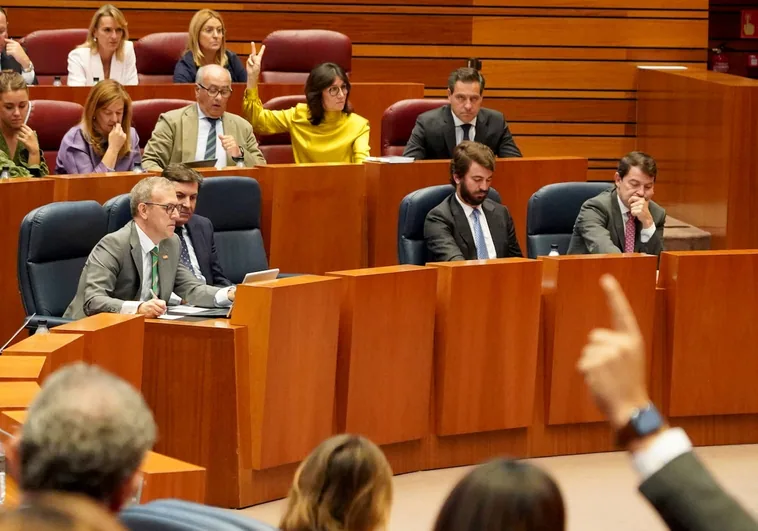 Votación en el Pleno de las Cortes