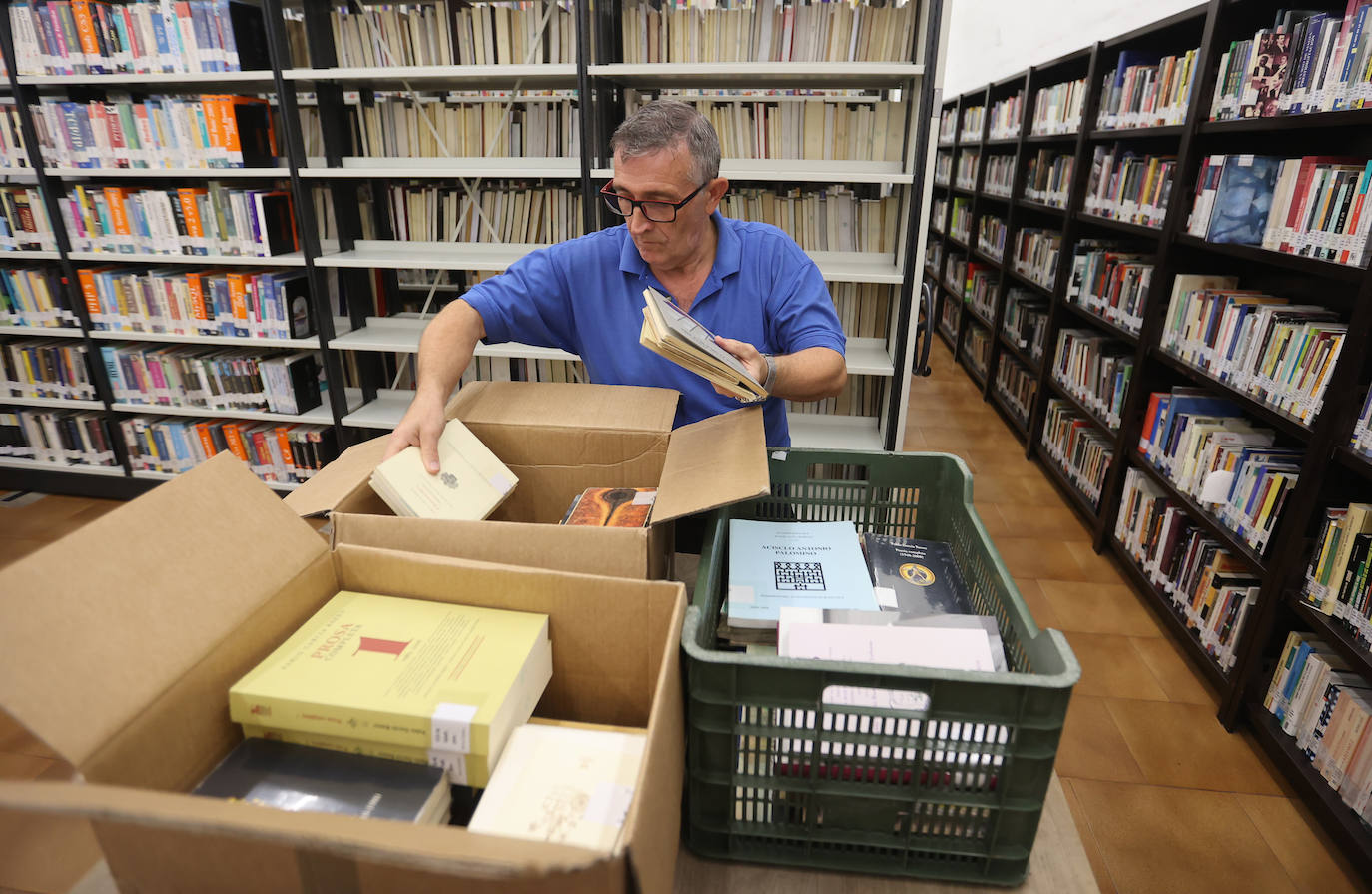 Fotos: La Biblioteca de Córdoba se prepara para el traslado al nuevo edificio