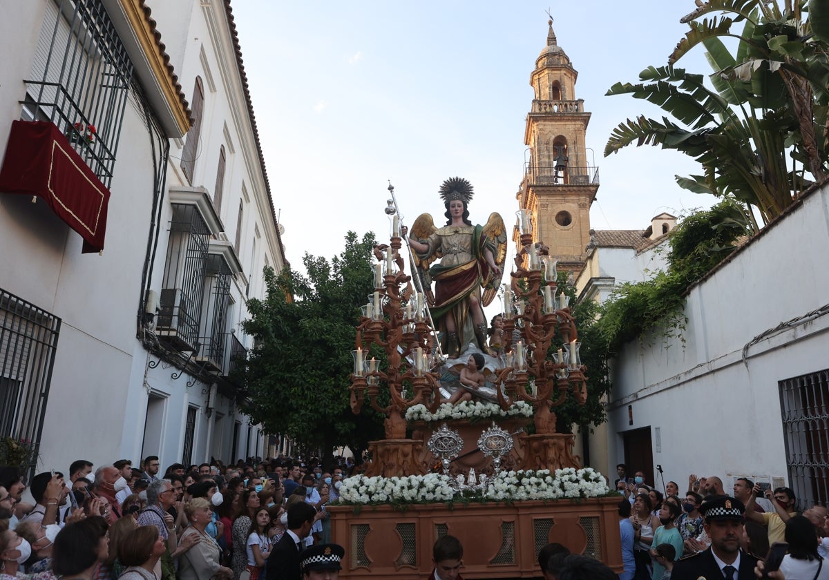 San Rafael, en su salida procesional de mayo de 2022