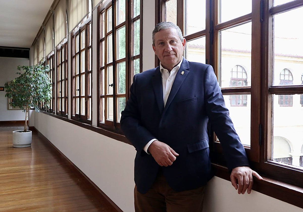 Javier Faúndez, en la Diputación de Zamora