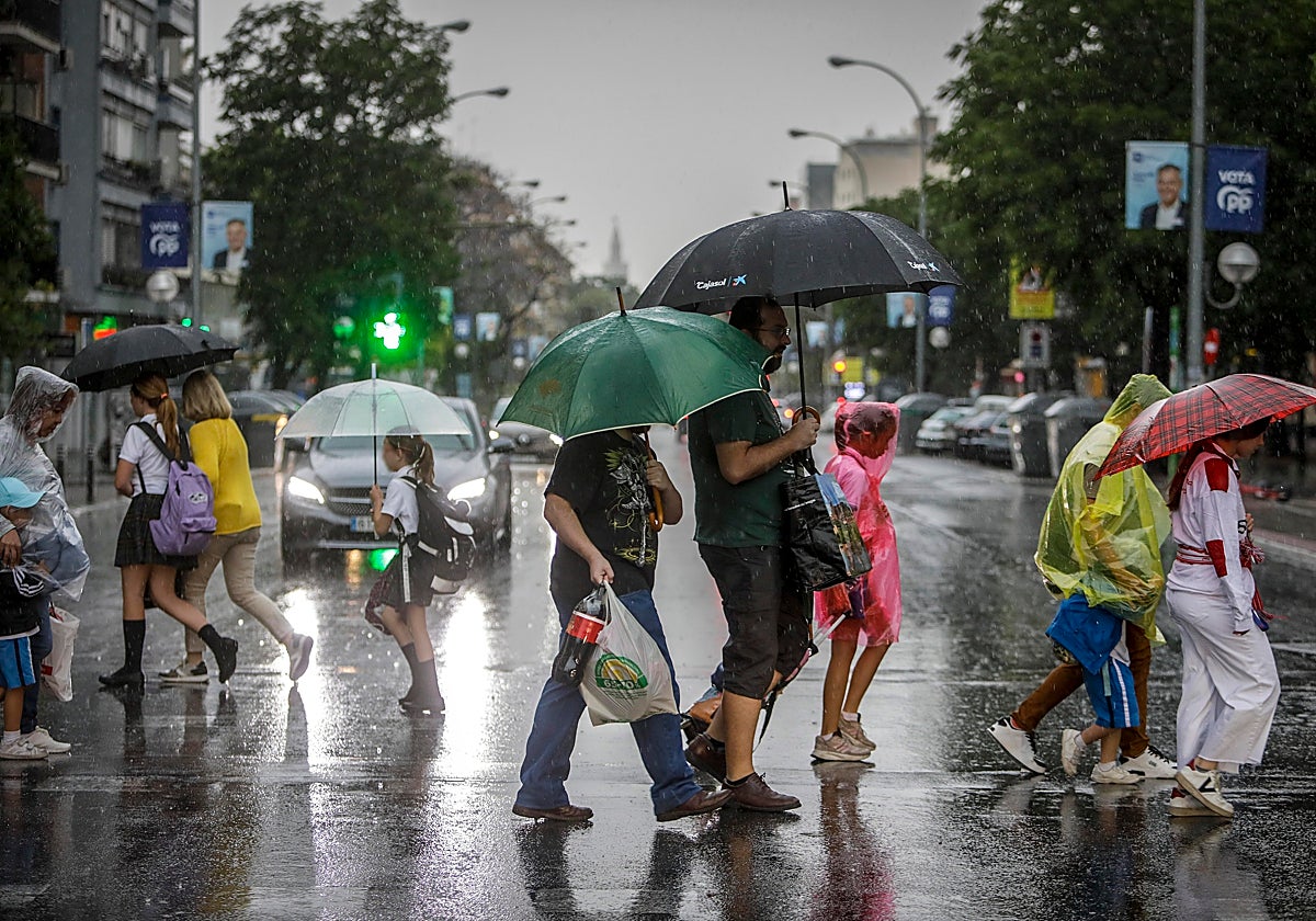 Las lluvias torrenciales se han convertido en un fenómeno habitual en Andalucía
