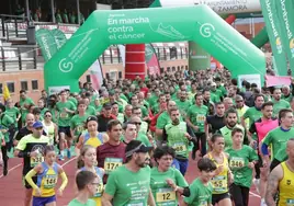 Zamora se tiñe de verde en la lucha contra el cáncer