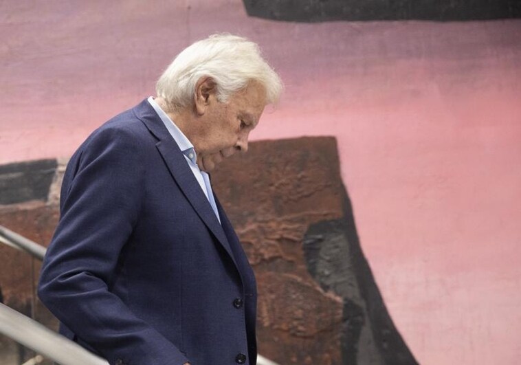 El expresidente del Gobierno, Felipe González